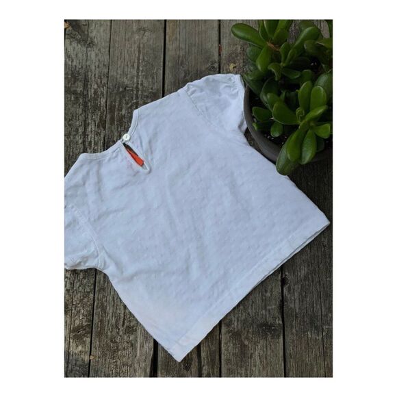 Dr. Seuss White Tee Shirt 24 Months Short Puff Sleeve 16 - Picture 1 of 6
